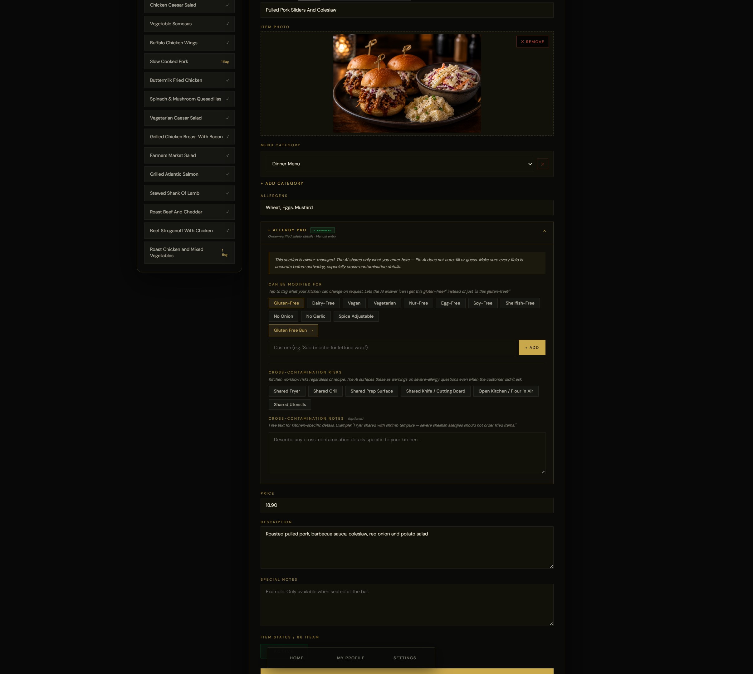 Item Editor