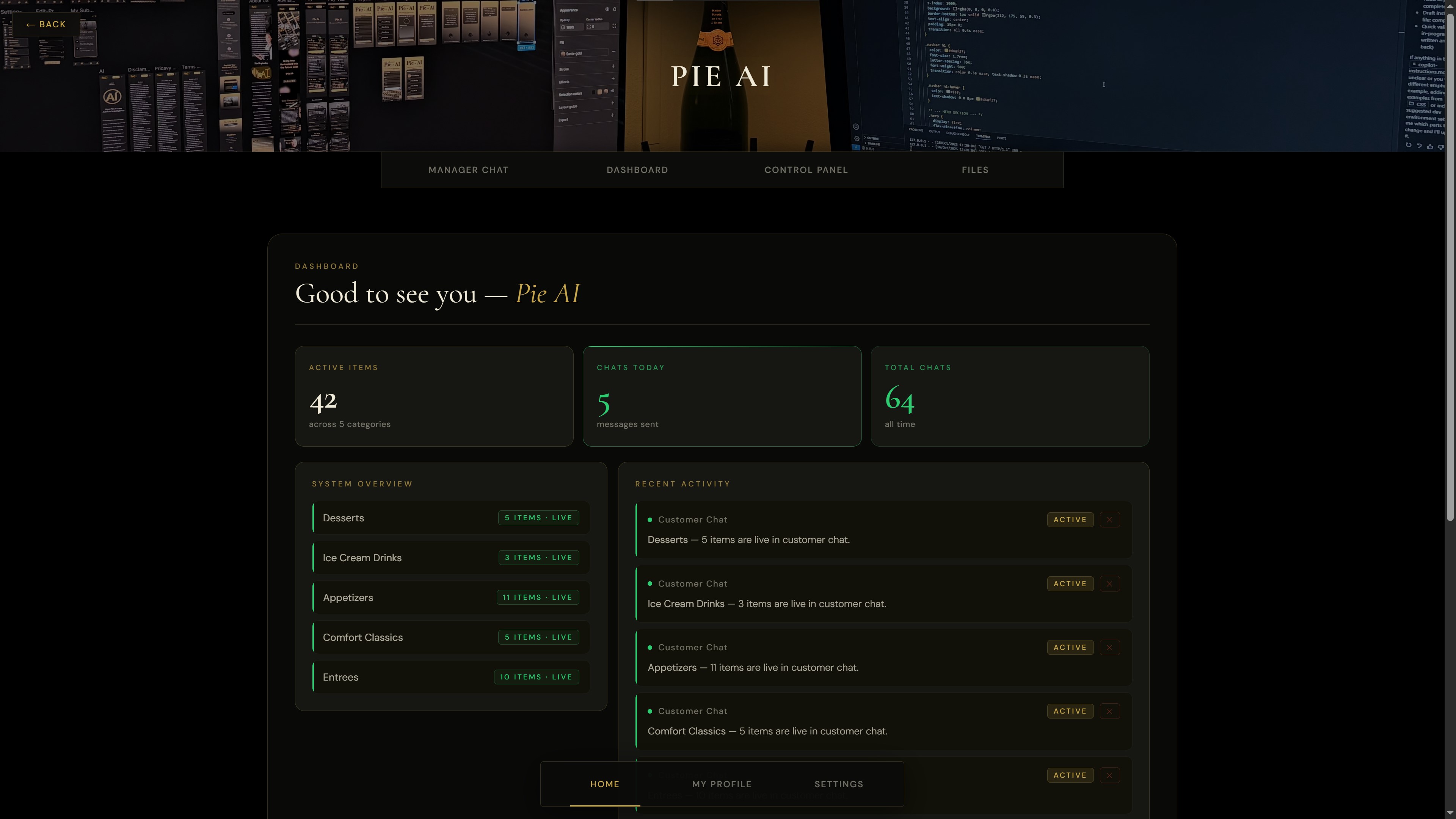 Manager Dashboard